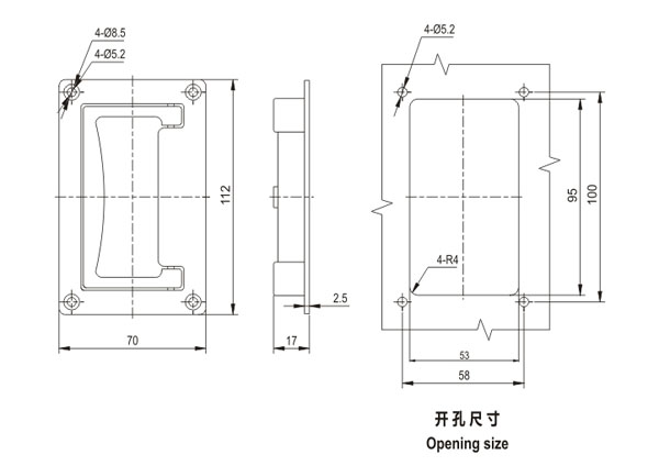 開關(guān)柜門鎖