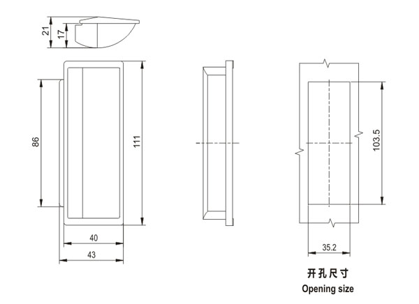開關柜門鎖